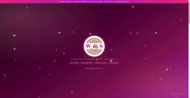 Security scan screenshot of https://wearshine-kt21zfqam2.edgeone.app/