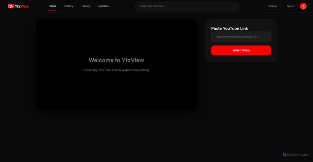 Security scan screenshot of https://ytzview-x62tqbtq97.edgeone.app/