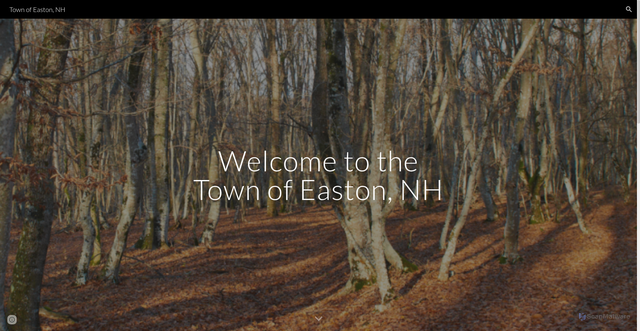 Security scan screenshot of https://www.eastonnh.gov/