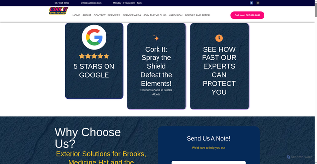 Security scan screenshot of https://corkit.pages.dev/wp-json/wp/v2/pages/145