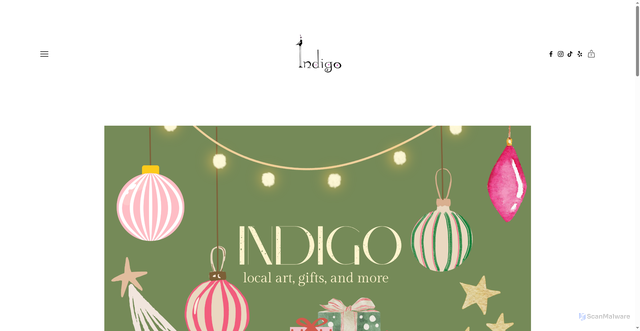 Security scan screenshot of https://www.indigohome.com/