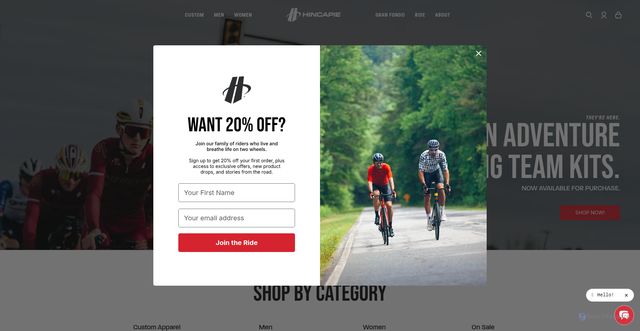Security scan screenshot of https://hincapie.com/?srsltid=AfmBOorRqNqT7WAsPpdFoaYEjbnJdjgT7fSLqJ07VOqxrWeZWcjpx6cs