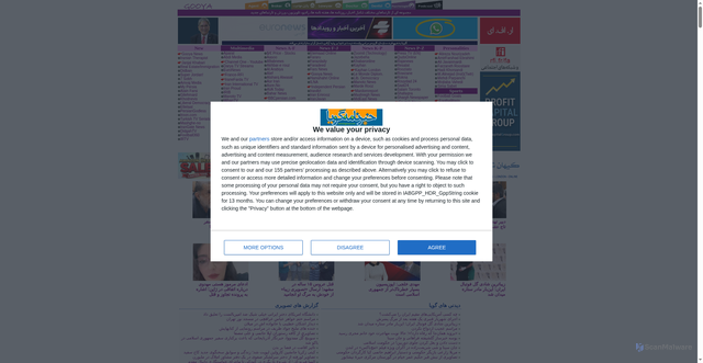 Security scan screenshot of https://gooya.com