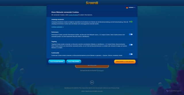 Security scan screenshot of https://wildwestslotsonline.com/visit/
