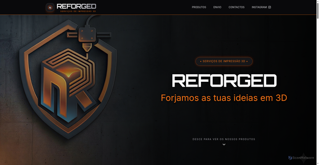 Security scan screenshot of https://impressao-3d-usm7lkxefg.edgeone.app/