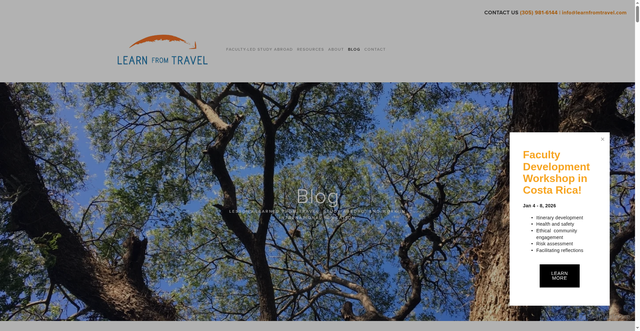 Security scan screenshot of https://www.learnfromtravel.com/blog/15-interesting-facts-argentina