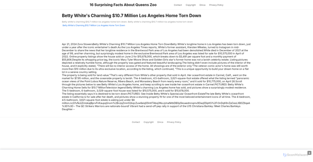 Security scan screenshot of https://soudetouthugo-su9nlcevut.edgeone.app/14727-betty-whites-charming-107-million-los-angeles-home-torn-down.html