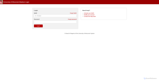Security scan screenshot of https://uwmadison.co1.qualtrics.com