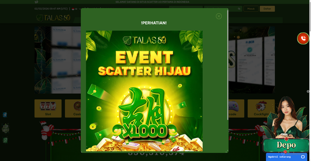 Security scan screenshot of https://talas89kece.com/