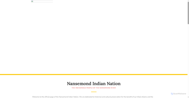 Security scan screenshot of https://nansemond.gov/