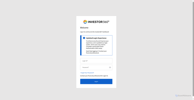 Security scan screenshot of https://www.investor360.com