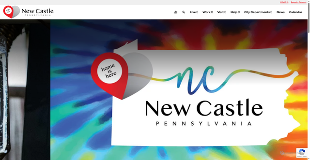 Security scan screenshot of https://www.newcastlepa.org/