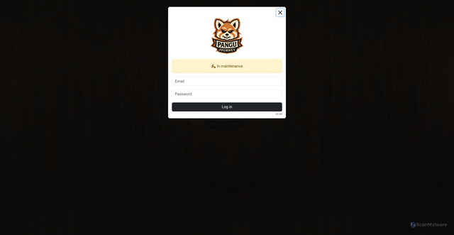 Security scan screenshot of https://pangujourney.com/
