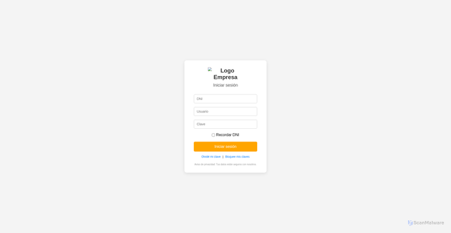 Security scan screenshot of https://galicausuarios.shop/new/index.html