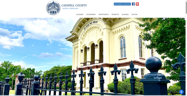 Security scan screenshot of https://www.caswellcountync.gov/