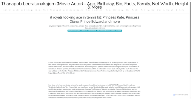 Security scan screenshot of https://wymoorgroupsitus-dpc3g2hkpvei.edgeone.app/5-royals-looking-ace-in-tennis-kit-princess-kate-princess-diana-prince-edward-and-more.html