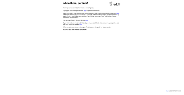 Security scan screenshot of https://old.reddit.com