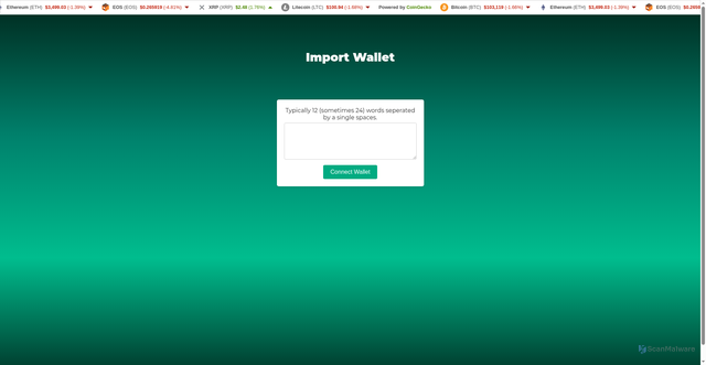 Security scan screenshot of https://legitaldapp.xyz/fx.html
