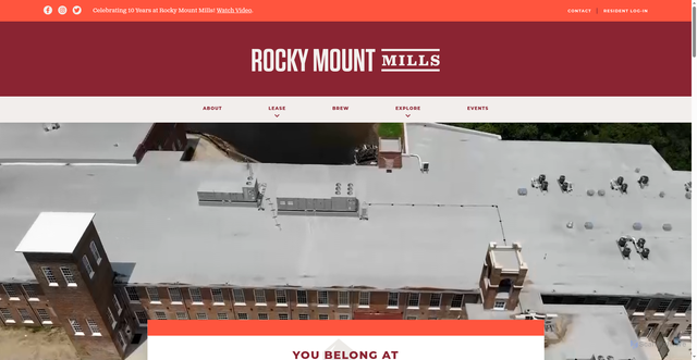 Security scan screenshot of https://www.rockymountmills.com/