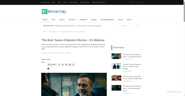 Security scan screenshot of https://moviesr.net/p-the-boys-season-4-episode-6-review-it-s-hilarious