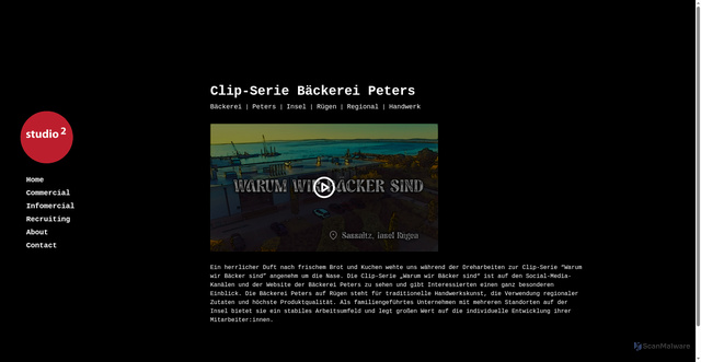Security scan screenshot of https://studio2-cpp.pages.dev/projects/unbenanntes-projekt-1