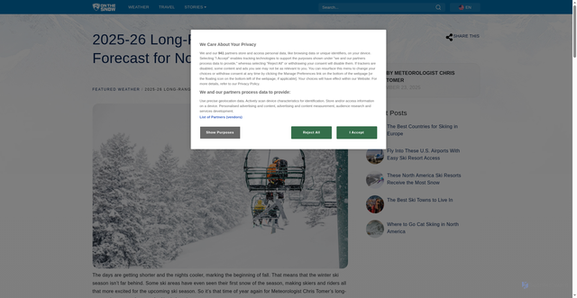 Security scan screenshot of https://www.onthesnow.com/news/winter-long-range-weather-forecast/