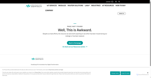Security scan screenshot of https://genxmobile.com
