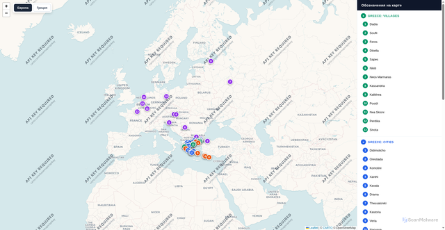 Security scan screenshot of a.basemaps.cartocdn.com