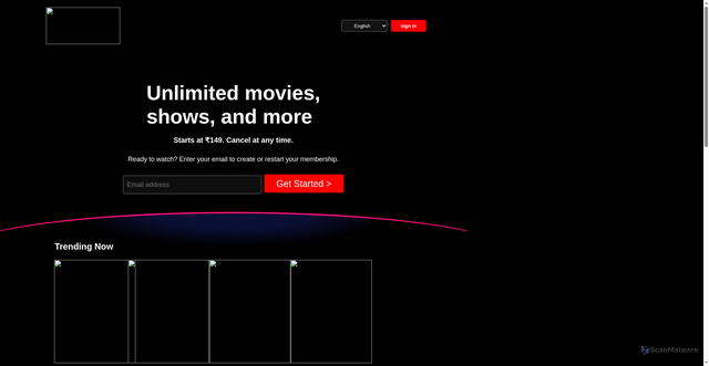 Security scan screenshot of https://www.netflix-clone-five-ruby.vercel.app/