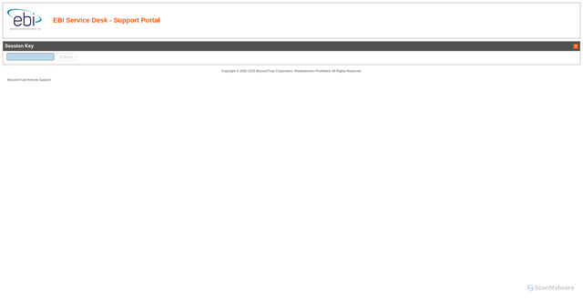 Security scan screenshot of https://e-bind.bomgarcloud.com