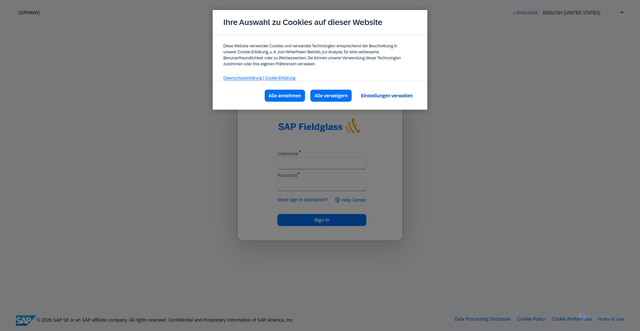 Security scan screenshot of https://www.us.fieldglass.cloud.sap