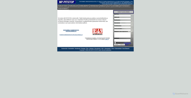 Security scan screenshot of https://purkuosat.net