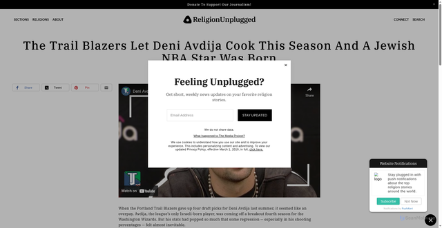 Security scan screenshot of https://religionunplugged.com/news/link-relcanonical-hrefhttps/the-trail-blazers-let-deni-avdija-cook-and-minted-a-franchise-player-in-the-process%E2%80%9D%20/%3E%20%E2%80%9D