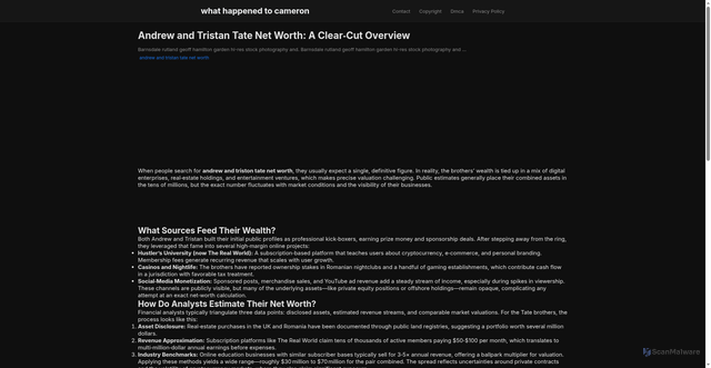Security scan screenshot of https://newdizaynartblog-dp8oxpvgw1xl.edgeone.app/andrew-and-tristan-tate-net-worth.html