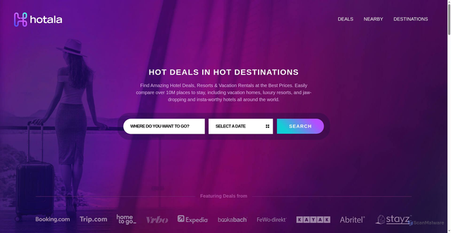 Security scan screenshot of https://hotala.uk