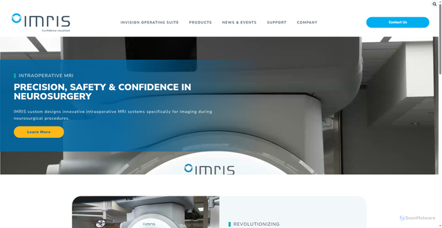 Security scan screenshot of http://goimris.com/