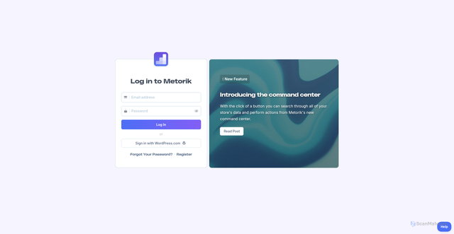Security scan screenshot of https://cdn.app.metorik.com/