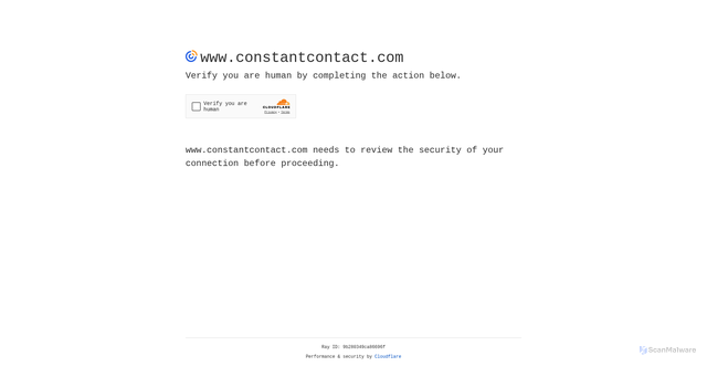 Security scan screenshot of https://www.constantcontact.com