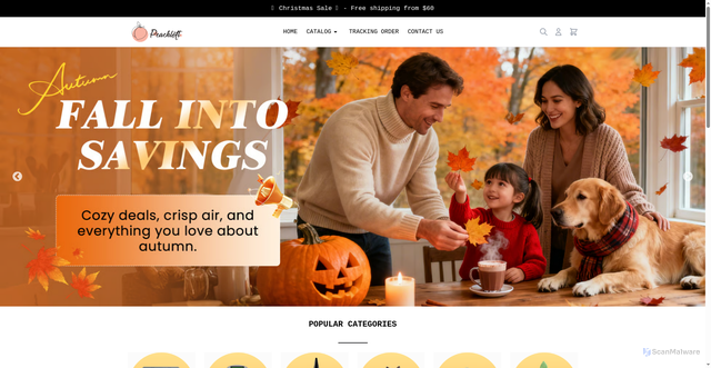 Security scan screenshot of https://m.peachloft.com
