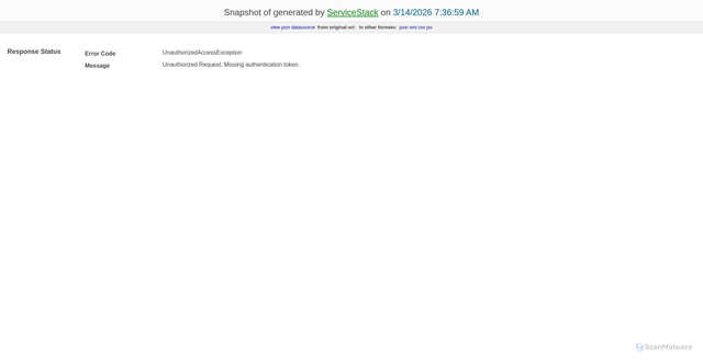 Security scan screenshot of https://storeapi.kobo.com