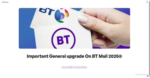 Security scan screenshot of https://prezo.ai/public/new-prezo--4c2aa3d8-8425-4a05-ac73-241b4eddf37b