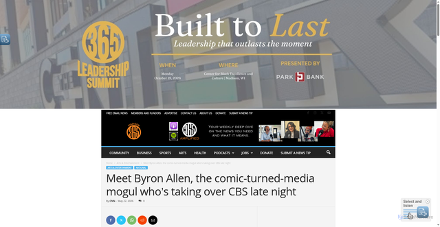 Security scan screenshot of https://madison365.com/meet-byron-allen-the-comic-turned-media-mogul-whos-taking-over-cbs-late-night/