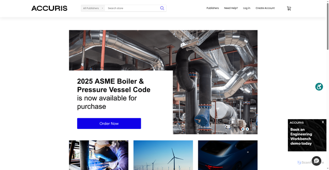 Security scan screenshot of https://store.accuristech.com