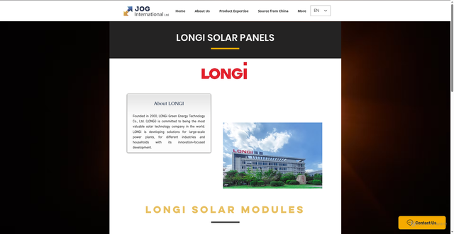 Security scan screenshot of https://www.joginternational.com/longi-solar