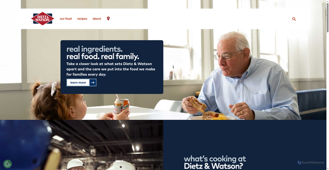 Security scan screenshot of https://dietzandwatson.com