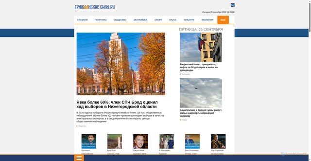 Security scan screenshot of https://gr-sily.ru