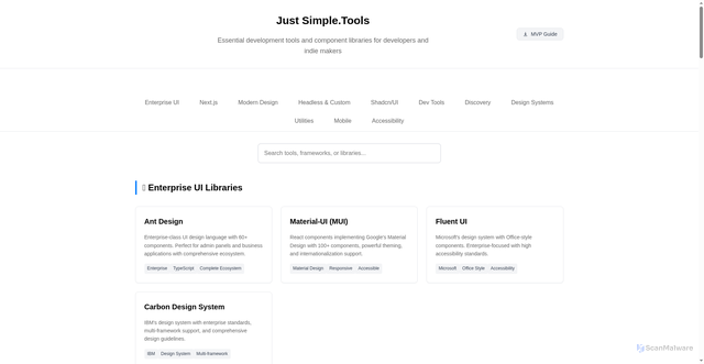 Security scan screenshot of https://justsimpletools.pages.dev/