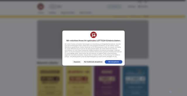 Security scan screenshot of https://www.lotto24.de