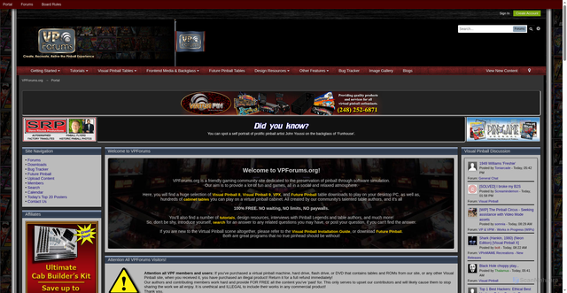 Security scan screenshot of https://www.vpforums.org