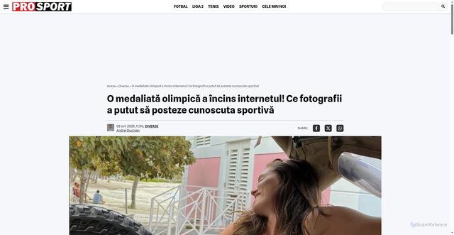 Security scan screenshot of https://www.prosport.ro/diverse/o-medaliata-olimpica-a-incins-internetul-ce-fotografii-a-putut-sa-posteze-cunoscuta-sportiva-20288030